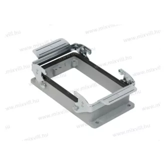   XBS INC 29048S nehézcsatlakozó egyenes aljzat aluminium, alsó kivezetés 48P-hez