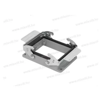   XBS INC 29046S nehézcsatlakozó egyenes aljzat aluminium, alsó kivezetés 32P-hez