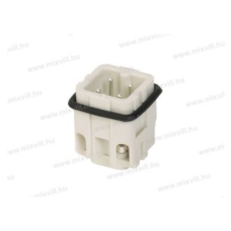 XBS INC 29009 nehézcsatlakozó betét apa 4P 4x10A 230V