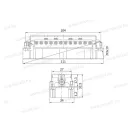XBS INC 29025 nehézcsatlakozó betét apa 24P 24x16A 500V