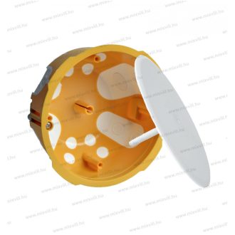   KOPOS Gipszkarton doboz fedéllel gumibevezetős KO 97/LD NA 104x55mm