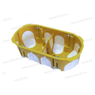 KOPOS Gipszkarton doboz 2-es tömített KPL 64-50/2LD-NA