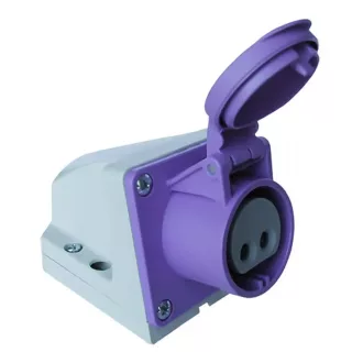   IRA-162 ipari rögzíthető aljzat 16A 2 pólus 24V AC PCE 162-v