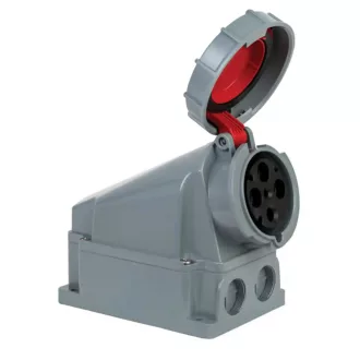   IRAV-634 ipari rögzíthető aljzat 63A 4 pólus IP67 406622 PCE 1345-6