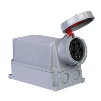   IRAV-1255 ipari rögzíthető aljzat 125A 5 pólus IP67 PCE 1455-6