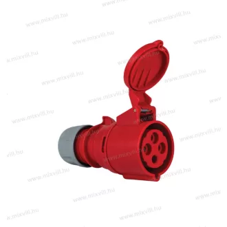   ILA-324 ipari lengő aljzat csatlakozó 32A 4 pólus IP44 406409V PCE 224-6
