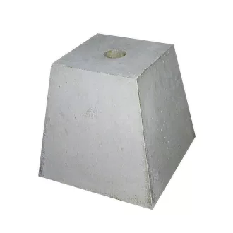   XBS BG-30 Betongúla 300x300x290mm 30kg furatátmérő: 50mm mélys:220mm