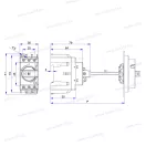 OMU system SMD 316DI 3x16A moduláris forgócsapos kapcsoló