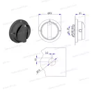 OMU system SMD DIHYRCO ÚJ 1-0-2 kapcsolófej SMD2 átkapcsolóhoz 16-200A 19462