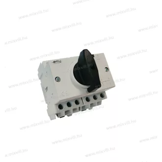   OMU system SMD2 3x63A 3 Pólusú 63A Moduláris forgócsapos átkapcsoló három állás 1-0-2