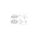 OMU system SMD2 3x125A 3 Pólusú 125A Moduláris forgócsapos átkapcsoló 1-0-2