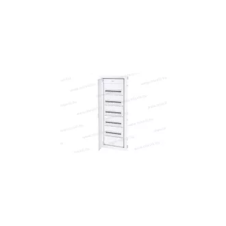   OMU system OMU6010 60+10 modulos süllyesztett fémajtós lakáselosztó, műanyag aljal, IP30/IP40 GW tes