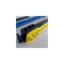 OMU FV3-4 3 mezős 4 soros falra szerelhető fém elosztószekrény (4x36 modul) 650x800x165mm IP43 750°C