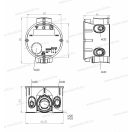 65mm sorolódoboz, 45mm mély, halogénmentes, , OP10625