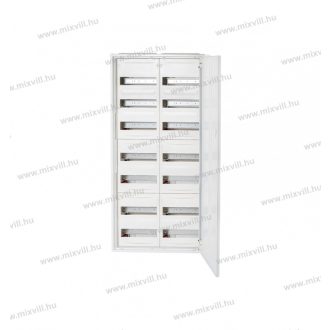   OMU VS2-7 2 mezős 7 soros falra szerelhető sorolható fém elosztószekrény (7x24 modul) 1100x550x210mm