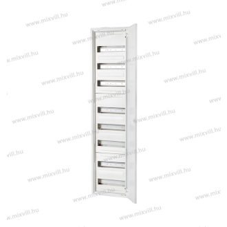   OMU VS1-8 1 mezős 8 soros falra szerelhető sorolható fém elosztószekrény (8x12 modul) 1250x300x210mm