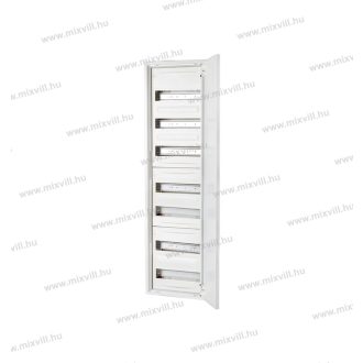   OMU VS1-7 1 mezős 7 soros falra szerelhető sorolható fém elosztószekrény (7x12 modul) 1100x300x210mm