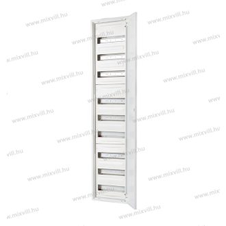   OMU VS1-9 1 mezős 9 soros falra szerelhető sorolható fém elosztószekrény (9x12 modul) 1400x300x210mm