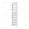 OMU VS1-9 1 mezős 9 soros falra szerelhető sorolható fém elosztószekrény (9x12 modul) 1400x300x210mm