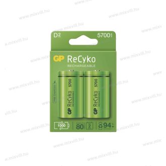   GP RECYKO D HR14 Baby akkumulátor 5700mAh NiMH 2db/bliszter B2145