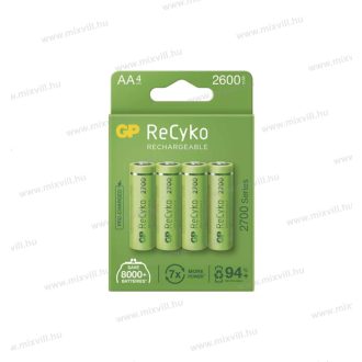GP B21274 ReCyko NiMH Akkumulátor HR6 (AA) 2700mAh 4db