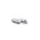 CAT MA 130x65 Alumínium parapet csatorna fehér 2m