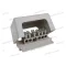 PKS3 kicsi 2-soros potenciál kiegyenlítő sín 1x6-25mm2+5x1,5-6mm2 2020303 halogénmentes