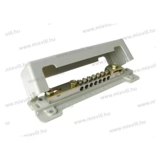   OMU system PKS4 ónozott 1-soros potenciál kiegyenlítő sín 7x6-25mm2+30x4+8-10+50mm2