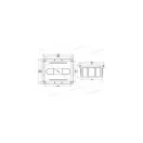 350C5 süllyesztett kötődoboz 160x130x70mm
