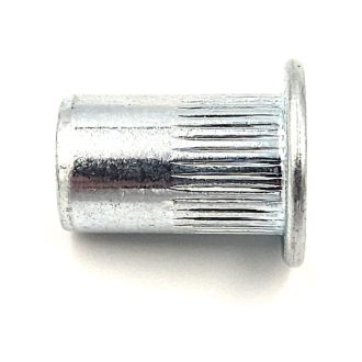   Koelner M10 lapos peremű szegecsanya acél átm:8 átfogás:1-4mm rovátkolt S1M10STC 03419
