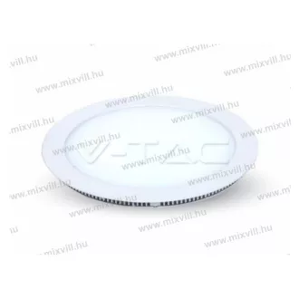   V-TAC SKU-4821 Led panel kerek 8W IP20 6400K 800lm 110-265V 120° világítási szög tápegység nélkül