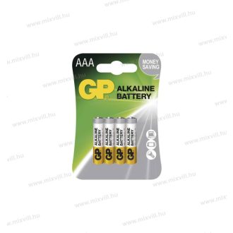   GP Alkaline LR03 1.5V ceruza elem AAA BL4 4db/bliszter BA1311