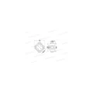 400C1 Kerek kötődoboz gumibevezetővel IP44 65x35mm, UV álló, ütésálló