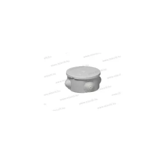   400C2 Kerek kötődoboz gumibevezetővel IP44 80x40mm, UV álló