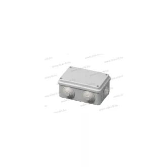   400C4R Kötődoboz gumibevezetővel IP55 120x80x50mm, UV álló
