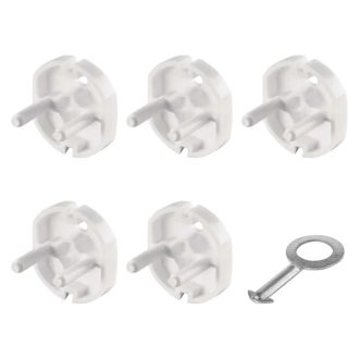 Emos A9000 Biztonsági konnektorvédő 5db + kulcs