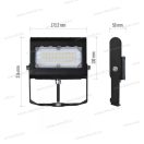 Led reflektor 30W 3500lm IP65 4000K Profi Plus Ageno 5 év garancia ZS2422 EMOS