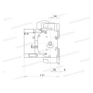 XBS INT FLS-11/00-160 Bíztosító-szakaszolókapcsoló 3 pólusú 160A