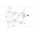 XBS INT FLS-21/0-160 Bíztosító-szakaszolókapcsoló 3 pólusú 160A