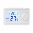 Digitális szobatermosztát Omu system B803 vezetékes nem programozható nagy LCD kijelzővel OWD NTC