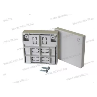 EC SSB1 csatorna kötődoboz 70x70x24mm 25db/doboz