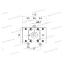 Telergon INT S5/00-40 3pól. 40A terheléskapcsoló ( S500403PBO )
