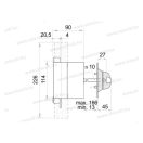 Telergon INT S5/1-250 4pól. 250A terheléskapcsoló ( S5-02503NRO )