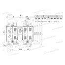 Telergon INT FLS-21/3-630 Bíztosító-szakaszolókapcsoló 3 pólusú 630A