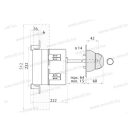 Telergon INT FLS-21/3-630 Bíztosító-szakaszolókapcsoló 3 pólusú 630A