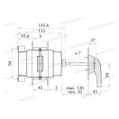 Telergon INT CHOS/0-160 3+N 160A átkapcsoló 1-0-2