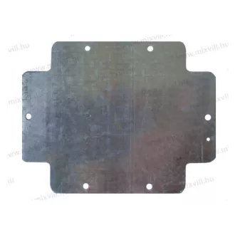 450P6 Fém szerelőlap 190x140mm