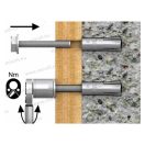 Koelner fémdűbel, menetrögzítővel M8x30x10 RAWL 100db/doboz
