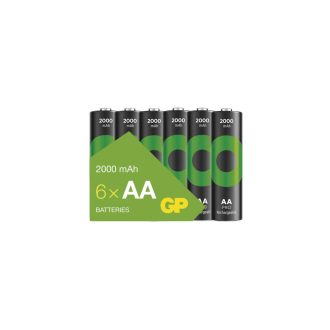 GP B2620V ReCyko NiMH Akkumulátor HR6 (AA) 2000mAh 6db