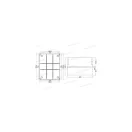 430C7 Kötődoboz magasított fedéllel IP56 240x190x160mm, UV álló